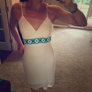 White summer dress